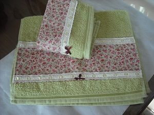 toalha lavabo patchwork